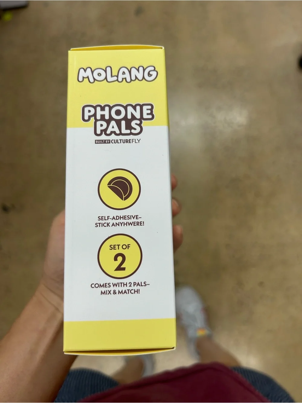 Molang Phone Pals Decorative Mini Figures (Set of 2)
